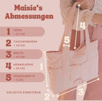 Shopper Tasche nähen Schnittmuster