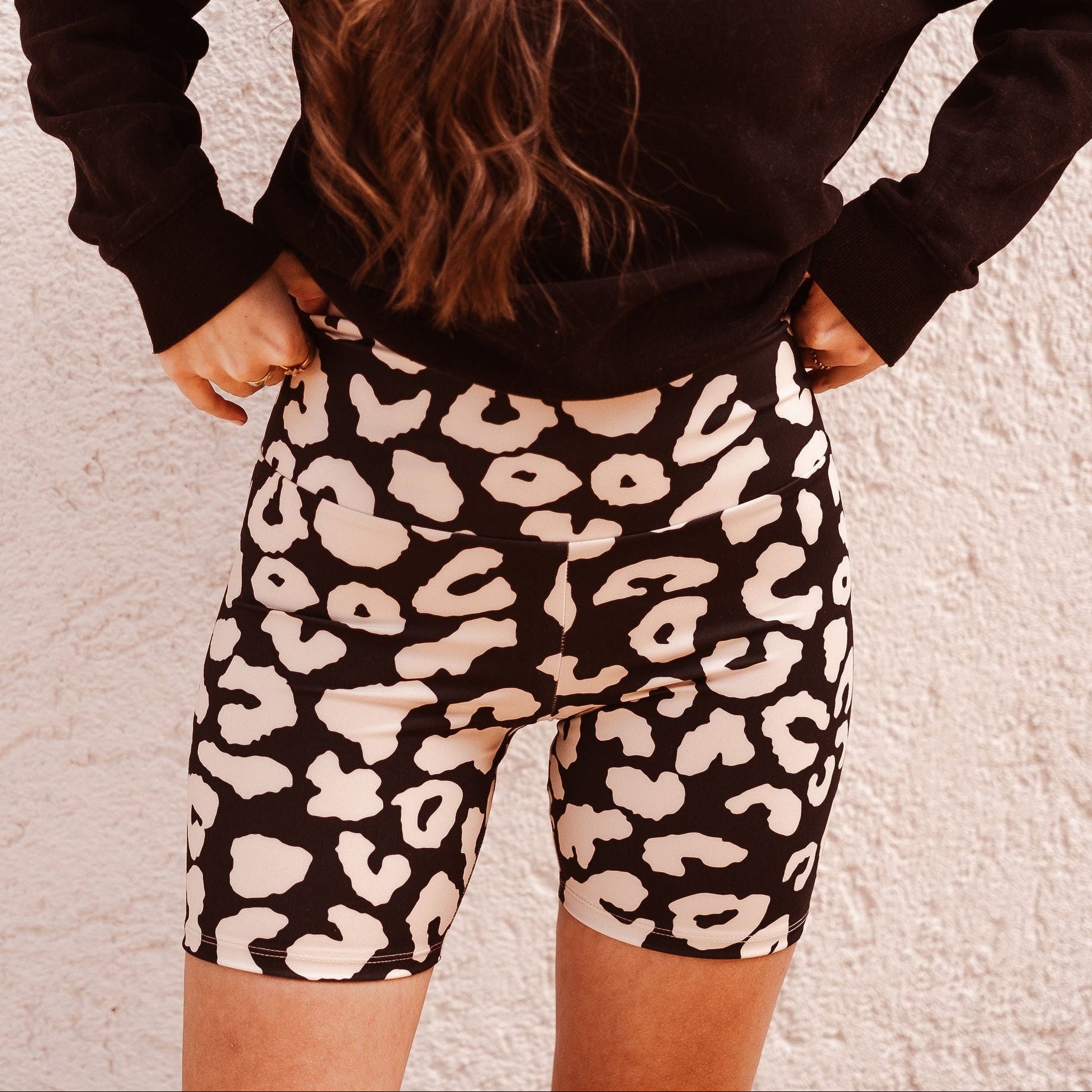 Sportshorts aus Lycra nähen mit Schnittmuster für Radler Hose Damen