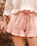 Süße Rüschen Shorts nähen - Moderne Schnittmuster mit detaillierter Anleitung