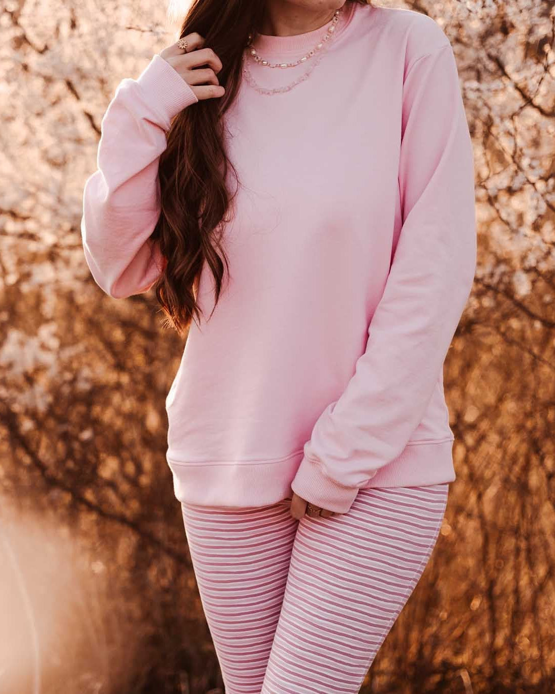 Sweatshirt selber nähen Anleitung um einen Pullover zu nähen