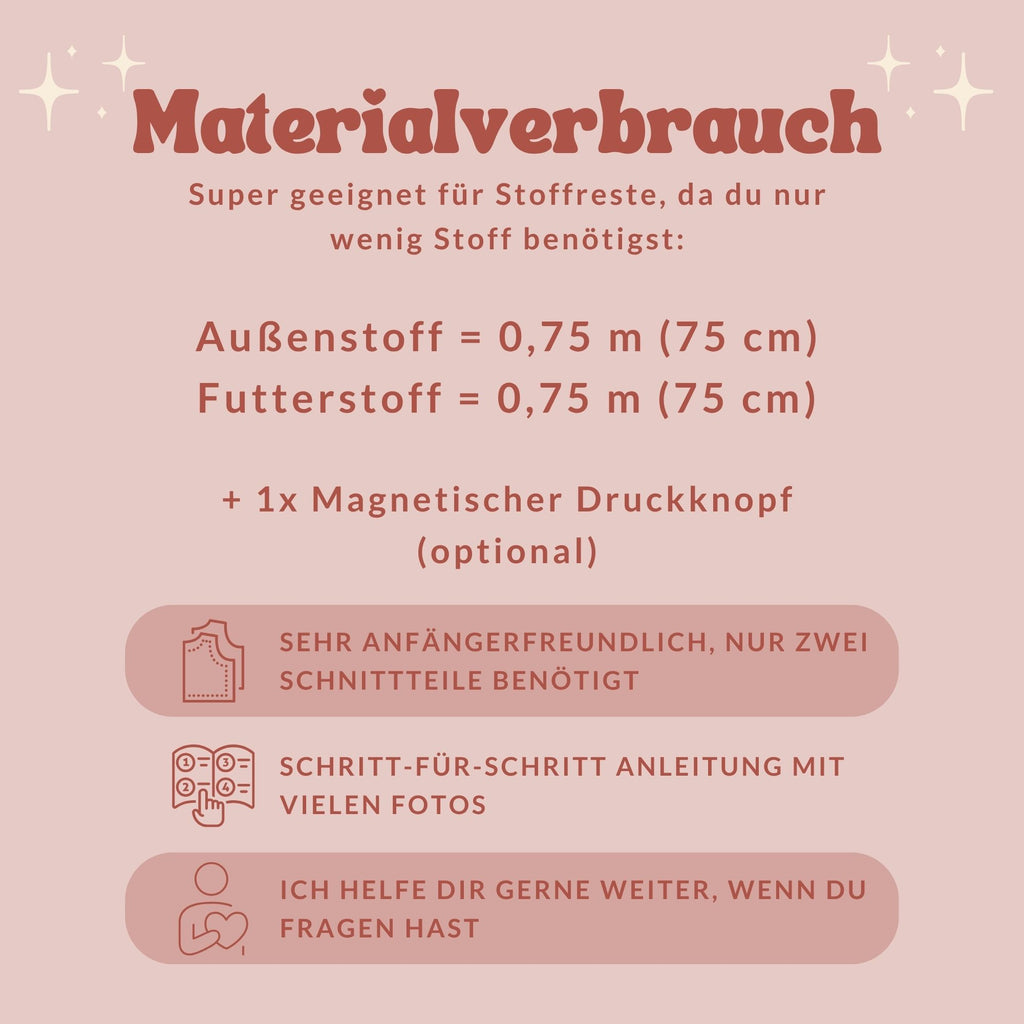 Hobo Tasche nähen Schnittmuster