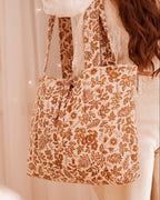 Nähanleitung gesteppte Tote Bag - Schritt-für-Schritt Schnittmuster DALIA