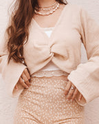 Romantische Boho Bluse DELILAH Seitenansicht - Glockenärmel Schnittmuster