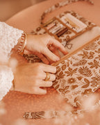 Book Sleeve nähen Anleitung - Gesteppte Buchhülle für Anfänger