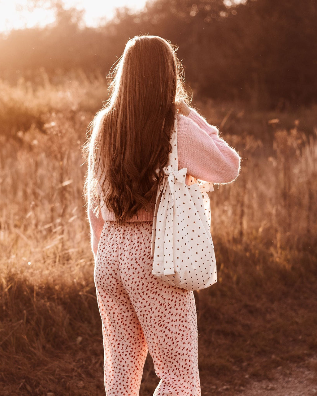 Bow Bag Schnittmuster BIRDIE - Tasche mit Schleifendetails nähen