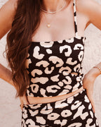 Crop Top EMILY Tragebild - zweilagiges Basic Top Schnittmuster Vorderansicht
