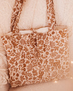 Bow Bag Schnittmuster DALIA - Gesteppte Tasche mit Schleifendetails nähen