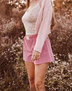 Pyjamashorts und Sommershorts nähen - Basic Shorts Schnittmuster für Damen