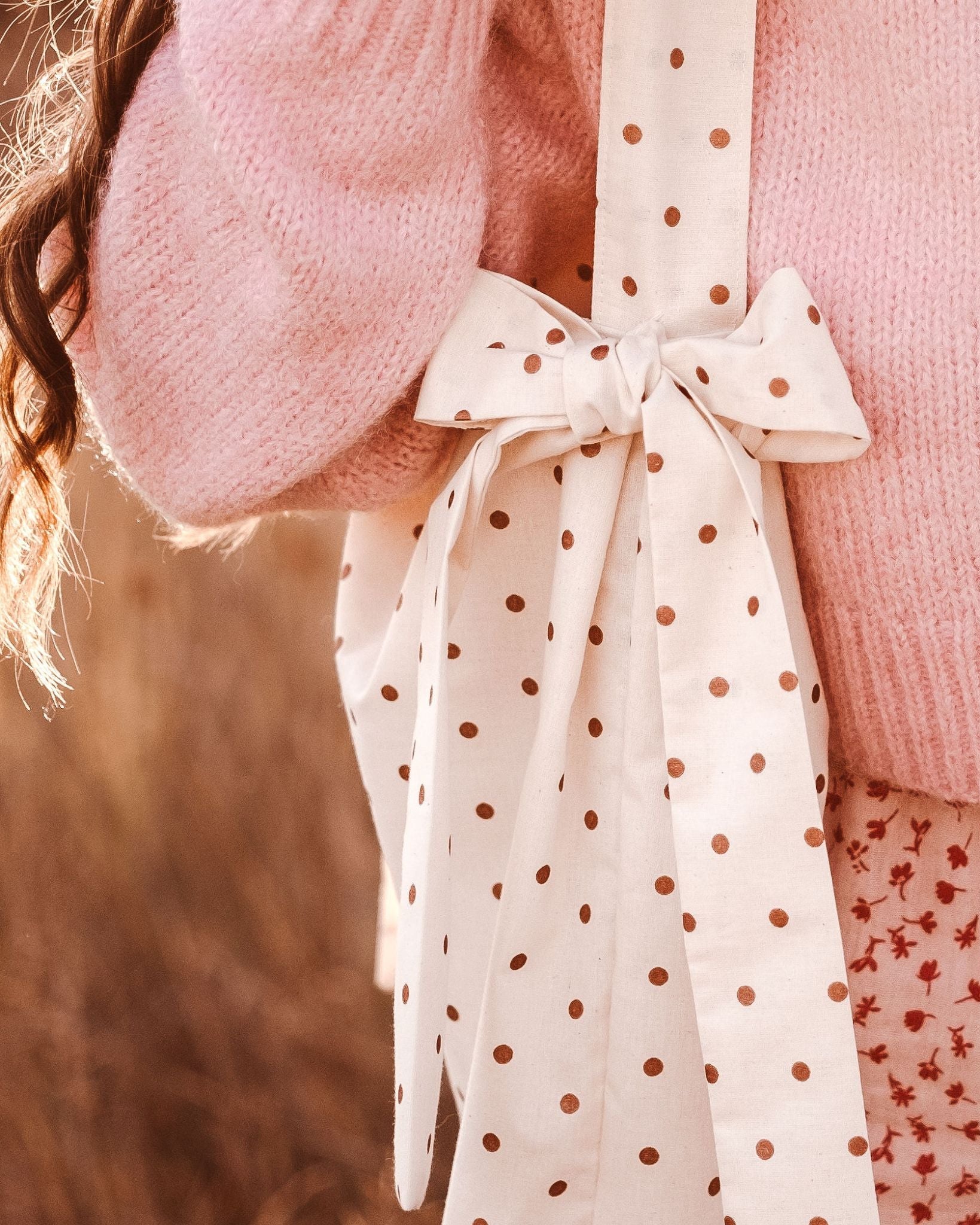 Totebag nähen Anleitung - Schleifentasche Schnittmuster für Anfänger